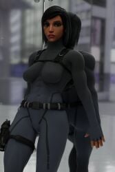 fareeha amari from blizzard entertainment by tanuking3d