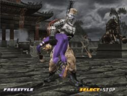 1boy 1girls alpha_male animated ass beating bodysuit brutal catsuit defeated dominated female helpless kunimitsu manhandling masked namco p-jack prototype_jack punishment robot skin_tight skinsuit skintight skintight_suit spanked spanking tekken tekken_1 tekken_2 tekken_tag_tournament tekken_tag_tournament_2