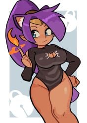 1girls big_breasts female female_only shantae shantae_(character) solo tagme xenoglitch