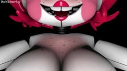 3d animated animatronic areolae baby_(fnafsl) big_breasts breast_sucking breasts_sucking_pov buckteeth circus_baby circus_baby_(fnaf) clown_girl dasharky3d five_nights_at_freddy's five_nights_at_freddy's:_sister_location freckles freckles_on_chest french_kiss french_kissing green_eyes kiss_pov kissing male_pov mp4 nipples no_sound pov pov_kiss red_hair red_lipstick robot robot_girl robot_humanoid so87baby source_filmmaker sucking_nipples summer_of_87_baby video