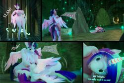 3d_(artwork) absurd_res alicorn anthro anthrofied arthropod bckiwi changeling comic dialogue digital_media_(artwork) duo english_text equid equine female friendship_is_magic genitals hi_res horn mammal my_little_pony nude princess_cadance_(mlp) pussy text twilight_sparkle_(mlp) wings