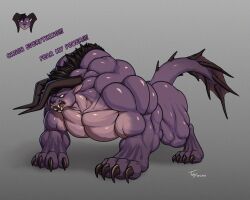 1girls behemoth female female_only feral final_fantasy monster solo toby_art