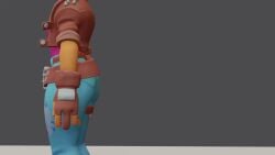 3d animated anthro ass ass_expansion big_ass blender bubble_butt butt_expansion confused crash_(series) embarrassed female fur furry jeans no_sound pirate_tawna source_filmmaker tagme tawna_bandicoot tawna_bandicoot_(crash_4) video