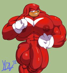 knuckles the echidna from sega by yaboivanillo