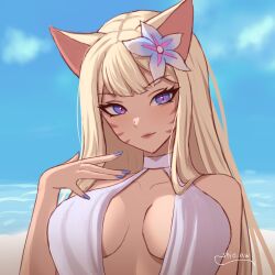 1girls ahri female female_focus female_only league_of_legends shio_aw