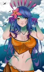 1girls female female_focus female_only league_of_legends lunyfera(artist) neeko