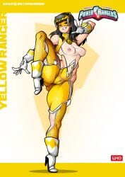 1girls big_ass big_breasts bimbo breasts busty digital_media_(artwork) female female_only fit fit_female high_heel_boots high_heels hips hourglass_figure human large_ass large_breasts legs light-skinned_female light_skin mighty_horny_power_rangers mighty_morphin_power_rangers original_character power_ranger power_rangers superhero superheroine thick thick_legs thick_thighs voluptuous wide_hips witchking00 yellow_ranger