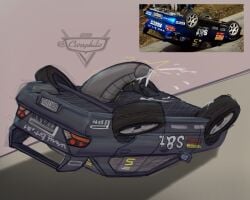 back_view carsphilic cum_drip cumming dick digital_drawing_(artwork) digital_media_(artwork) dire_car dire_machine dire_vehicle evolution gay living_car living_machine mitsubishi mitsubishi_evolution tire_machine