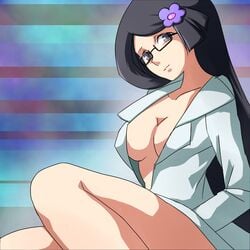 black_hair female fennel_(pokemon) nintendo pokemon pokemon_bw