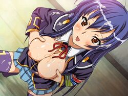 blue_hair kurokami_medaka medaka_box tagme