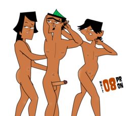 3boys duncan_(tdi) ezekiel_(tdi) male_only noah_(tdi) straight_hair tagme total_drama_island whit08pr0n