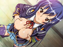 blue_hair kurokami_medaka medaka_box tagme