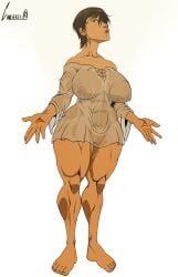 berserk big_breasts big_butt big_legs casca cinderello exhibitionism exposed_breasts exposed_nipples exposed_pussy thighs