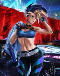 1girls akali female female_focus female_only fl1cs