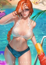 1girls female female_focus female_only league_of_legends miss_fortune sarah_fortune syleeart