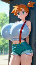 ai_generated big_breasts breasts curvy curvy_female game_freak jiuyang-hsien kasumi_(pokemon) nintendo pokemon