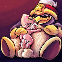 evanight king_dedede kirby_(series) princess_rona sex tagme