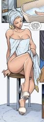 emma frost from marvel by andrea di vito