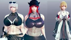 3d aether_gazer female female_focus female_only futa_on_female futanari punishing:_gray_raven tagme vera_(punishing:_gray_raven) video waiyumingwong