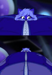 big_ass big_breasts blueberry_inflation breasts bubble_butt female frisk_lk huge_ass sunken_head sunken_limbs thick_thighs wide_hips