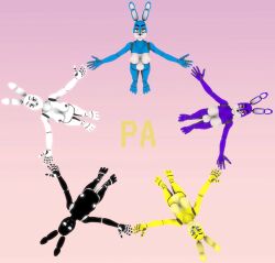 3d anthro bonnie_(fnaf) female five_nights_at_freddy's five_nights_at_freddy's_2 five_nights_at_freddy's_3 group hi_res humanoid lagomorph leporid mammal nothing_to_do_here nothing_to_see_here phoenix_adverdale rabbit rwqfsfasxc_(fnaf) scottgames shadow_bonnie springtrap springtrap_(fnaf) toy_bonnie_(fnaf) video_games white_rabbit_(fnaf)