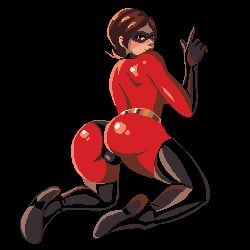 1girls 2022 2023 2024 2d 2d_animation animated animated_gif ass ass_jiggle ass_shake big_ass big_butt blinking bodysuit bouncing_ass bouncing_butt butt_jiggle butt_shake dat_ass disney doggy_style doggy_style_position doggystyle elastigirl fat_ass fat_butt female female_only frog_pose gif helen_parr huge_ass jasky jiggling_ass jiggling_butt large_ass large_butt looking_at_viewer looking_back milf pixar pixel_animation pixel_art pixelated self_spanking slap slapping_butt smooth_skin solo superheroine the_incredibles thick_ass thick_butt thighhighs twerk twerking