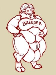 anthro balls big_balls big_bulge bovid bulge caprine chubby_anthro chubby_belly chubby_female chubby_gynomorph chubby_intersex clothing crop_top fluffy fully_sheathed futanari genitals gynomorph herm hi_res horn huge_balls huge_bulge hyper hyper_bulge intersex mammal mouflon overweight sheath sheath_bulge sheath_outline sheep shirt slightly_chubby solo thick_thighs topwear tyne_(yaudizz) wide_hips wild_sheep yaudizz