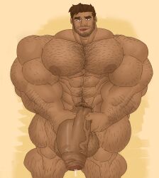 1boy abs balls biceps bodybuilder flaccid foreskin gab_art glans holding_penis hyper hyper_balls hyper_genitalia hyper_muscles hyper_penis hyper_testicles male male_focus male_only muscles muscular muscular_arms muscular_ass muscular_back muscular_legs muscular_male muscular_thighs nipples nude partially_retracted_foreskin pecs penis retracted_foreskin solo solo_male testicles uncircumcised uncut veins veiny_penis