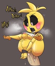 anal anal_sex animatronic chicken five_nights_at_freddy's five_nights_at_freddy's_2 fleshlight heart-shaped_pupils living_fleshlight living_sex_toy mossyartburger robot sex_toy sharp_teeth stomach_bulge straight toy_chica_(fnaf) toy_chica_(love_taste)