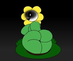 flowey the flower from undertale by lewdyoshyboy
