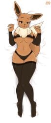 big_breasts dirtyduckart eevee female pokémon_(species) pokemon tagme