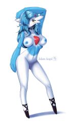 1girls adam_angel big_boobs big_breasts blue_hair blue_nipples boobs breasts busty collar completely_naked completely_nude_female curvaceous curves curvy curvy_body curvy_female curvy_figure female female_only game_freak gardevoir medium_hair monster_girl naked nipples nude nude_female pokémon_(species) pokemon pokemon_(species) pussy red_eyes saraiah_(heraldinthedark) shiny_pokemon solo solo_female thigh_gap tits vagina white_background