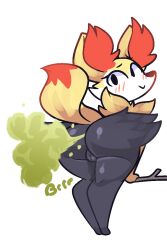 braixen from nintendo by welwraith