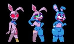 5:3 absurd_res anthro bulge caimbra12 clothing female femboy five_nights_at_freddy's five_nights_at_freddy's:_security_breach five_nights_at_freddy's_2 ftm_transformation gender_transformation girly goo_transformation hi_res human mammal mind_control pixel_art rubber scottgames solo tagme torn_clothing toy_bonnie_(fnaf) transformation vanny_(fnaf) video_games