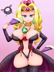 asha_in_monster_world big_breasts blonde_hair blue_eyes boobs bulging_nipples camel_toe cameltoe corruption huge_breasts monster_world_(series) monster_world_4 monster_world_iv nipples purapril_xiii queen sega_genesis thicc-verse thighs video_game video_game_character video_game_franchise video_games wonder_boy wonder_boy_(series)