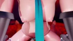 1boy 1girls 3d ahe_gao animated black_legwear black_stockings blue_eyes blue_hair blush breasts censored cum cum_in_pussy cum_inside cum_on_thighs ejaculation female hatsune_miku heart-shaped_pupils kemkem koikatsu legwear long_hair long_video longer_than_30_seconds longer_than_one_minute looking_at_viewer male mosaic_censoring music necktie nipples nude nude_female nude_male orgasm panties penis pov pussy sex sound stockings twintails vaginal vaginal_sex video vocaloid