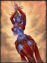 nightborne from world of warcraft by vempire
