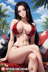 boa hancock from one piece by creamy ai