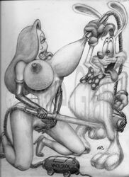 jessica rabbit from disney by gargoyle graffiti