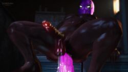 1boy 3d anal anal_sex animated balls bouncing_balls cum dildo dildo_in_ass ejaculation gay hi_res male male_only marvel masked masked_male moaning mp4 muscular muscular_male penetration prowler scarlena4 sex sex_toy short_playtime solo sound spider-man:_into_the_spider-verse spider-man_(series) tagme video