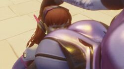 ass big_ass d.va eating_ass licking_pussy overwatch widowmaker