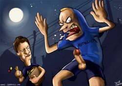 2boys beavis beavis_and_butt-head butt-head clothing male male_only shadman tagme