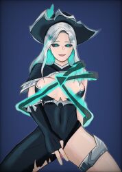 1girls female female_focus female_only league_of_legends ruined_miss_fortune sarah_fortune solo the_ruined_king_saga urgottttt