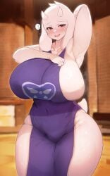 1girls 2020s 2024 2024s 2d 2d_(artwork) ? anthro anthro_focus anthro_only anthrofied arm_behind_head armpits background belly belly_button big_breasts big_butt big_hips blurred_background blurry blurry_background blush blush_lines blushed blushing_at_viewer breasts butt cleavage cleavage_overflow closed_eyes clothed clothed_female clothes clothing color colored cropped cropped_legs curvy_body curvy_female curvy_figure curvy_hips ear ears ears_down eyelashes eyes eyes_half_open eyes_open female female_focus female_only first_person_perspective first_person_view fur furry furry_breasts furry_ears furry_female furry_only goat goat_ears goat_girl goat_horns goat_humanoid half-dressed half_dressed half_naked half_naked_female half_nude hips horn horned_female horned_humanoid horns hourglass_figure humanoid humanoid_genitalia kakuteki11029 large_breasts magic magic_user magical_girl mammal mammal_humanoid milf monster monster_girl monster_girl_(genre) mouth mouth_open neck no_bra no_bra_under_clothes no_dialogue no_humans no_panties non-human nude nude_female open_mouth open_smile partially_clothed partially_clothed_female partially_nude partially_nude_female partially_undressed plump pose posing pov pov_eye_contact red_eyes showing showing_off sideboob slightly_chubby slightly_chubby_female smile smiling smiling_at_viewer snout solo solo_focus speech_bubble suggestive suggestive_look suggestive_pose suggestive_posing sweat sweatdrop sweating text_box text_bubble thick_thighs thighs tight tight_clothes tight_clothing tight_dress tight_fit toby_fox tongue toriel undertale undertale_(series) video_game video_game_character video_game_franchise video_games voluptuous voluptuous_female white_body white_fur wide_hips wide_thighs woman