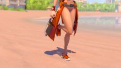 1080p 1boy 2girls 3d animated beach blender blender_eevee blizzard_entertainment brown_hair dzooworks female fit_female green_eyes hi_res highres kiriko_(overwatch) lifeguard_kiriko looking_at_viewer looking_pleasured male mauga mp4 muscular muscular_male overwatch overwatch_2 pale-skinned_female pale_skin partially_clothed public public_nudity shorter_than_30_seconds shorter_than_one_minute skinny small_breasts sombra sound tagme thick_ass thick_thighs video video_games watermark