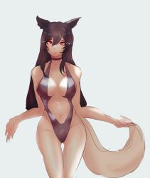 1girls ahri artist_request female female_focus female_only league_of_legends riot_games tnt_(pixiv8487740)