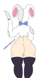 ass big_ass big_breasts big_butt female five_nights_at_freddy's five_nights_at_freddy's:_security_breach fnaf furry furry_suit rabbit rabbit_suit solo therobotnsfw thick thick_ass thick_hips thick_thighs vanny_(fnaf)