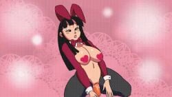 animated big_breasts black_eyes black_hair bouncing_breasts bunny_ears bunny_girl bunnysuit chichi closed_eyes covered_nipples deep_penetration dildo dildo_in_pussy dildo_penetration dildo_riding dildo_sitting dragon_ball funsexydragonball large_breasts long_hair nipples open_mouth penetration playboy_bunny pussy reverse_bunnysuit spread_legs thick_thighs thighhighs thighs uncensored vaginal_object_insertion vaginal_penetration