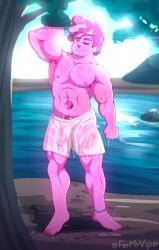 alternate_version_available chad_steven fermrviper gay male male_only muscle muscular muscular_male pink_skin pink_steven steven_quartz_universe steven_universe steven_universe_future tagme wet yaoi