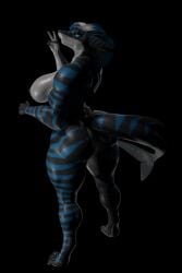 1girls 3d abs anthro ass ass biceps big_ass big_breasts big_butt big_nipples blue_eyes breasts claws completely_nude erect_nipples female female_only fish furry furry_only hair jigjig muscular nika_sharkeh nipples nude nude_female open_mouth scalie shark shark_girl sharp_teeth simple_background smile solo white_hair